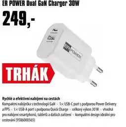 COMFOR ER POWER Dual GaN Charger 30W nabídka