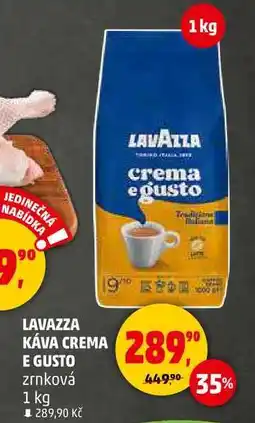 Penny Market LAVAZZA KÁVA CREMA E GUSTO zrnková, 1 kg nabídka