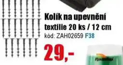 EVA Kolík na upevnění textilie 20 ks / 12 cm nabídka