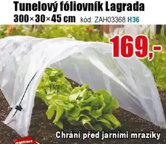 EVA Tunelový fóliovník Lagrada nabídka