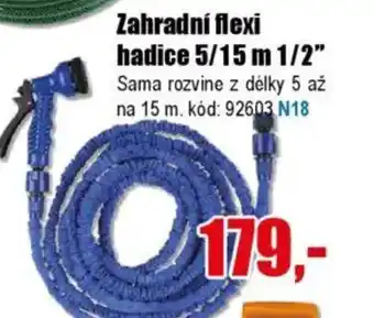 EVA Zahradní flexi hadice 5/15 m 1/2" nabídka