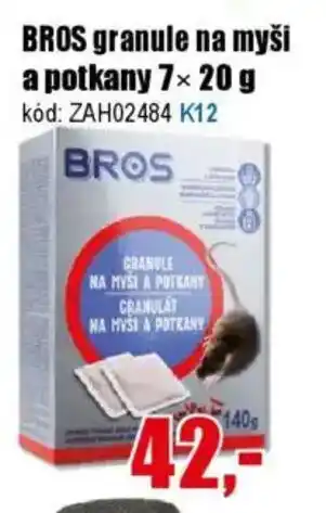 EVA BROS granule na myši a potkany nabídka