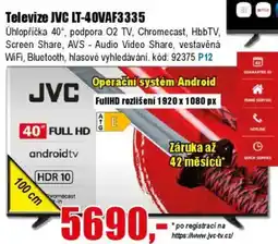 EVA Televize JVC LT-40VAF3335 nabídka