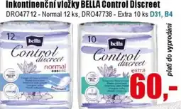 EVA Inkontinenční vložky BELLA Control Discreet nabídka