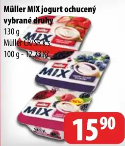 Partner Maloobchodní síť Müller MIX jogurt ochucený nabídka