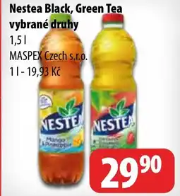 Partner Maloobchodní síť Nestea Black, Green Tea nabídka