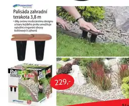 Fortel Palisáda zahradní terakota 3,8 m nabídka