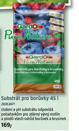 Bauhaus Substrát pro borůvky nabídka