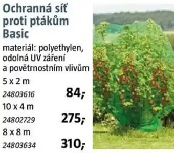 Bauhaus Ochranná síť proti ptákům Basic nabídka