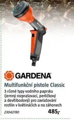 Bauhaus GARDENA Multifunkční pistole Classic nabídka