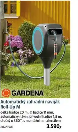 Bauhaus GARDENA Automatický zahradní naviják Roll-Up M nabídka