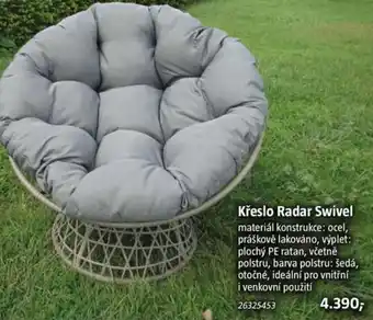 Bauhaus Křeslo Radar Swivel nabídka