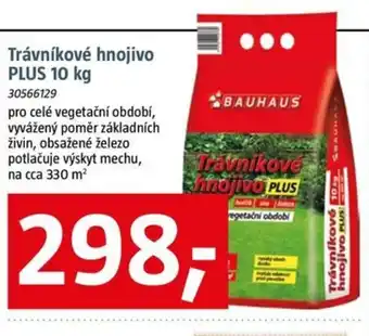 Bauhaus Trávníkové hnojivo PLUS nabídka