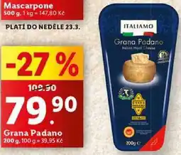 Lidl Grana Padano, 200 g nabídka
