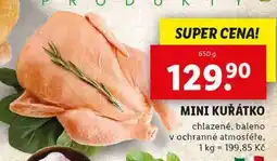 Lidl MINI KUŘÁTKO, 650 g nabídka