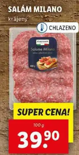 Lidl SALÁM MILANO, 100 g nabídka