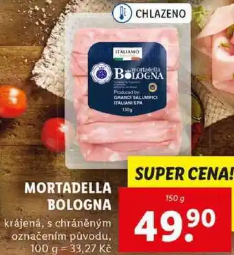 Lidl MORTADELLA BOLOGNA, 150 g nabídka