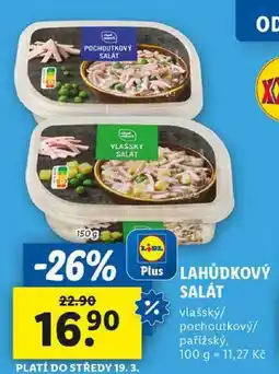 Lidl LAHŮDKOVÝ SALÁT, 150 g nabídka