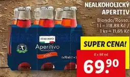 Lidl NEALKOHOLICKÝ APERITIV, 6x 98 ml nabídka