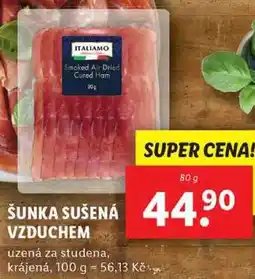 Lidl ŠUNKA SUŠENÁ VZDUCHEM, 80 g nabídka