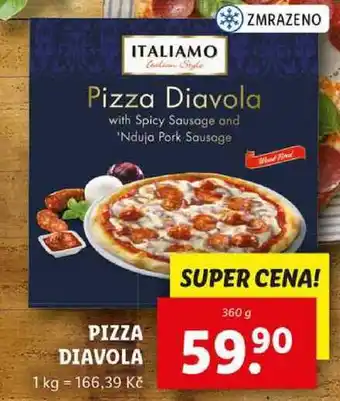 Lidl PIZZA DIAVOLA, 360 g nabídka