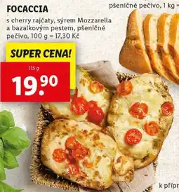 Lidl FOCACCIA, 115 g nabídka