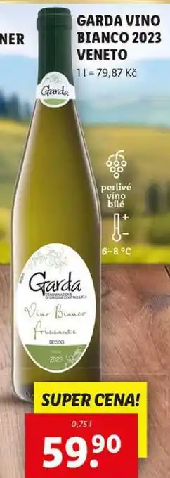 Lidl GARDA VINO BIANCO 2023 VENETO, 0,75 l nabídka