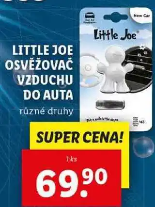 Lidl LITTLE JOE OSVĚŽOVAČ VZDUCHU DO AUTA nabídka