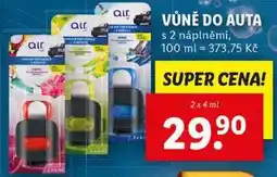 Lidl VŮNĚ DO AUTA, 2x 4ml nabídka