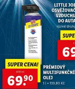 Lidl PRÉMIOVÝ MULTIFUNKČNÍ OLEJ, 500 ml nabídka