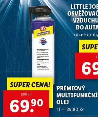 Lidl PRÉMIOVÝ MULTIFUNKČNÍ OLEJ, 500 ml nabídka