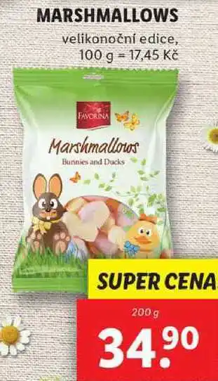 Lidl MARSHMALLOWS, 200 g nabídka