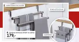 Velký Košík Závěsný nerezový držák na utěrky nabídka