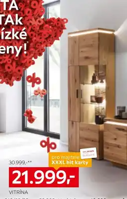 XXXLutz Vitrína nabídka