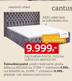 XXXLutz Čalouněná postel nabídka