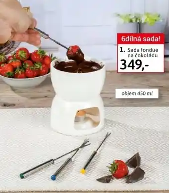 Velký Košík Sada fondue na čokoládu nabídka