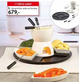 Velký Košík Keramická sada na fondue nabídka