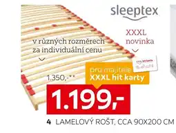 XXXLutz Lamelový rošt nabídka