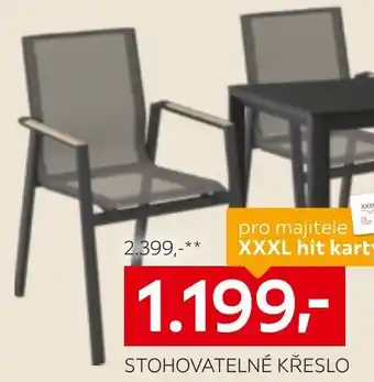 XXXLutz Stohovatelné křeslo nabídka