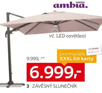 XXXLutz Závěsný slunečník nabídka