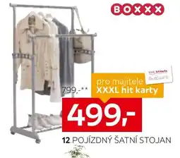 XXXLutz Pojízdný šatní stojan nabídka