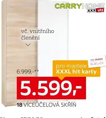 XXXLutz Víceúčelová skříň nabídka