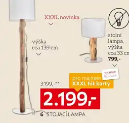 XXXLutz Stojací lampa nabídka