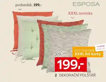 XXXLutz Dekorační polštář nabídka