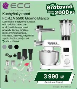 Expert ECG Kuchyňský robot FORZA 5500 Giorno Bianco nabídka