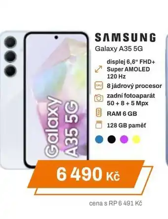 Expert SAMSUNG Galaxy A35 5G nabídka