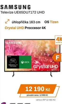 Expert SAMSUNG Televize UE65DU7172 UHD nabídka