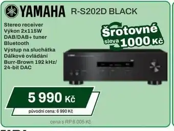 Expert YAMAHA R-S202D Black nabídka