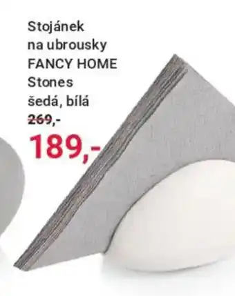 Tescoma Stojánek na ubrousky fancy home stones šedá, bílá nabídka