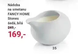 Tescoma Nádoba na smetanu fancy home stones šedá, bílá nabídka